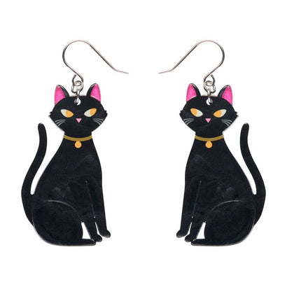 Bad Luck Charm Drop Earrings  -  Erstwilder  -  Quirky Resin and Enamel Accessories
