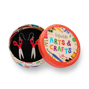 The Sharp End of Style Drop Earrings  -  Erstwilder  -  Quirky Resin and Enamel Accessories