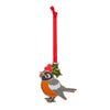Ruby the Robin Enamel Ornament