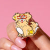 Valentino Pupperino Enamel Pin  -  Erstwilder  -  Quirky Resin and Enamel Accessories