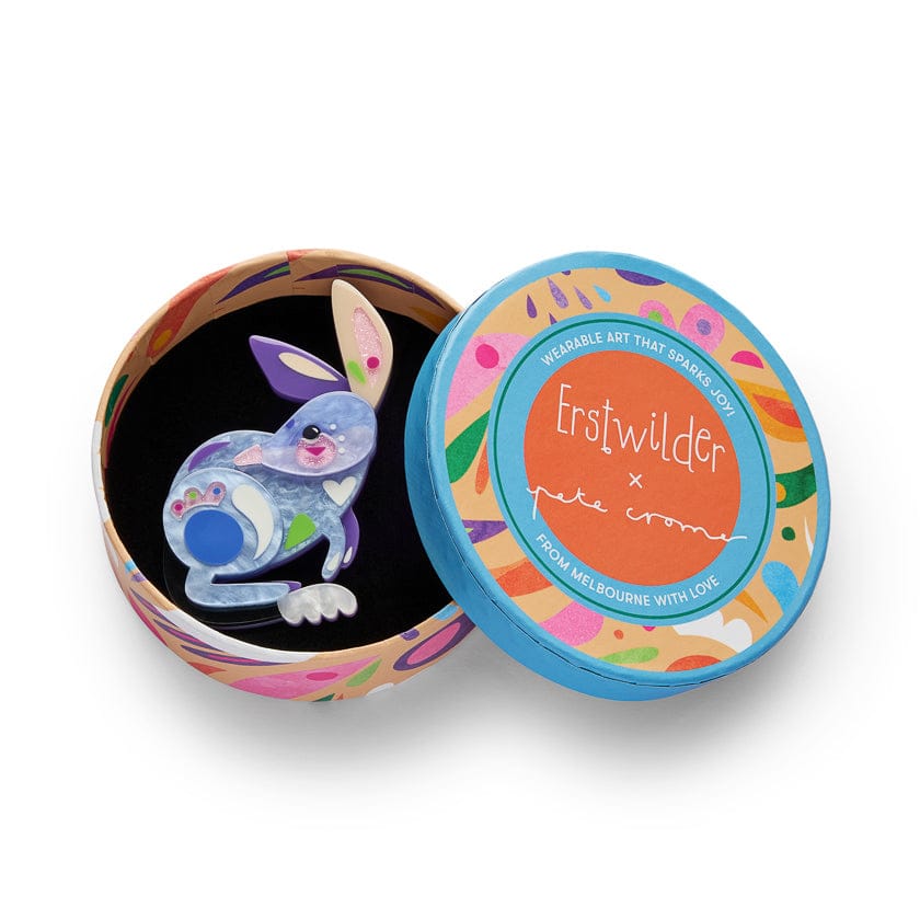 Tucker the Bilby Brooch  -  Erstwilder  -  Quirky Resin and Enamel Accessories