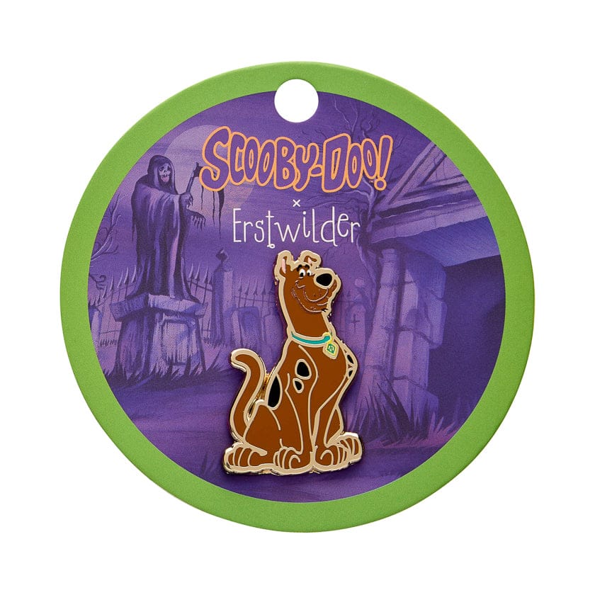 Scooby Doo Enamel Pin  -  Erstwilder  -  Quirky Resin and Enamel Accessories