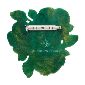 Pretty Poppies Brooch  -  Erstwilder  -  Quirky Resin and Enamel Accessories