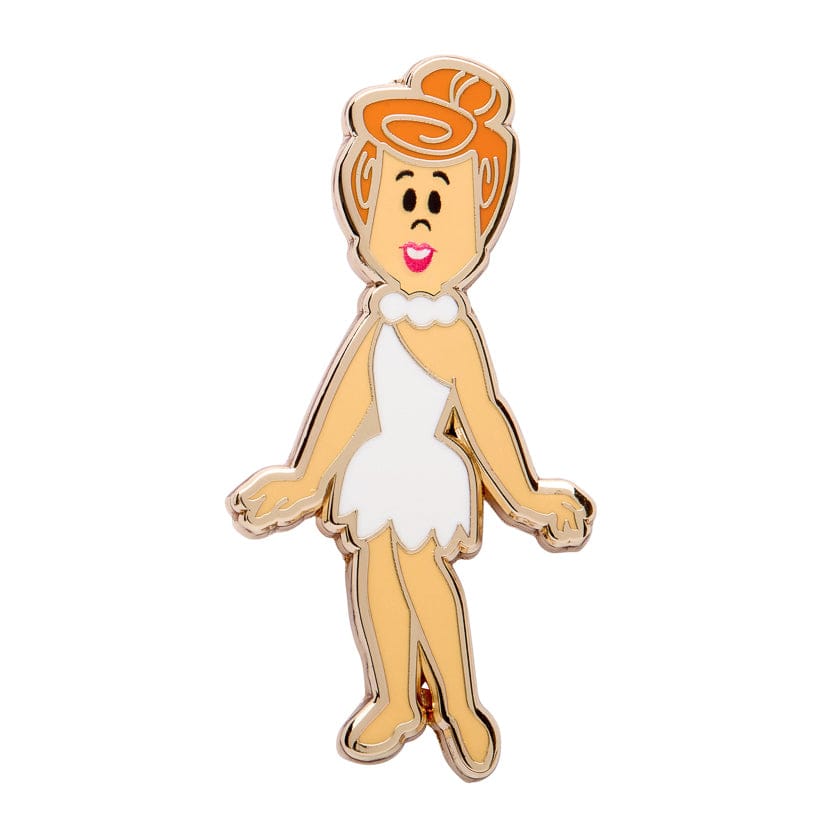 Wilma Flintstone Enamel Pin  -  Erstwilder  -  Quirky Resin and Enamel Accessories