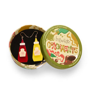 Let's Get Squeezy Drop Earrings  -  Erstwilder  -  Quirky Resin and Enamel Accessories