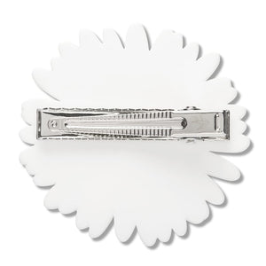 Cut-leaf Daisy Large Hair Clip – 1 Piece  -  Erstwilder  -  Quirky Resin and Enamel Accessories