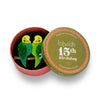 Best Budgies Brooch
