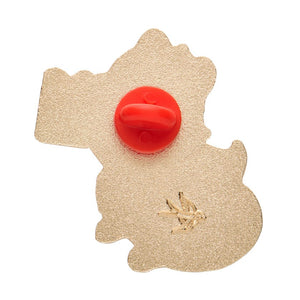 Rhi-Rhi the Raccoon Enamel Pin  -  Erstwilder  -  Quirky Resin and Enamel Accessories