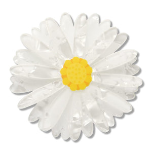 Cut-leaf Daisy Large Hair Clip – 1 Piece  -  Erstwilder  -  Quirky Resin and Enamel Accessories
