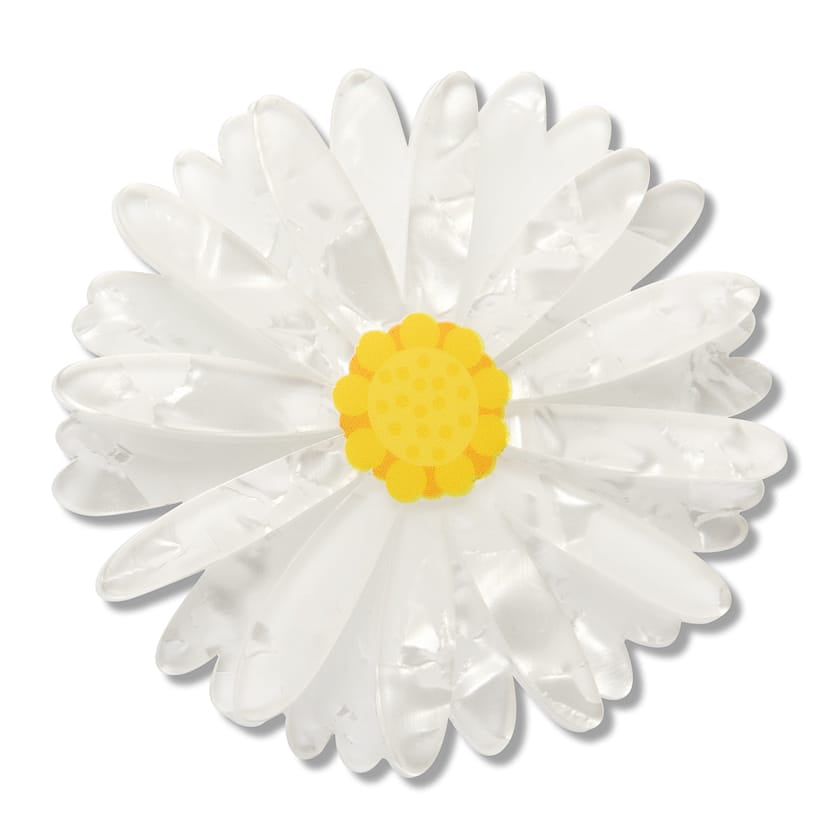 Cut-leaf Daisy Large Hair Clip – 1 Piece  -  Erstwilder  -  Quirky Resin and Enamel Accessories