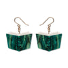 Story Book Drop Earrings - Moss Green  -  Erstwilder Essentials  -  Quirky Resin and Enamel Accessories