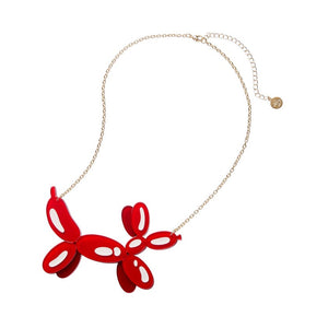 Balloon Best Friend Necklace (IMPERFECT)  -  Erstwilder  -  Quirky Resin and Enamel Accessories