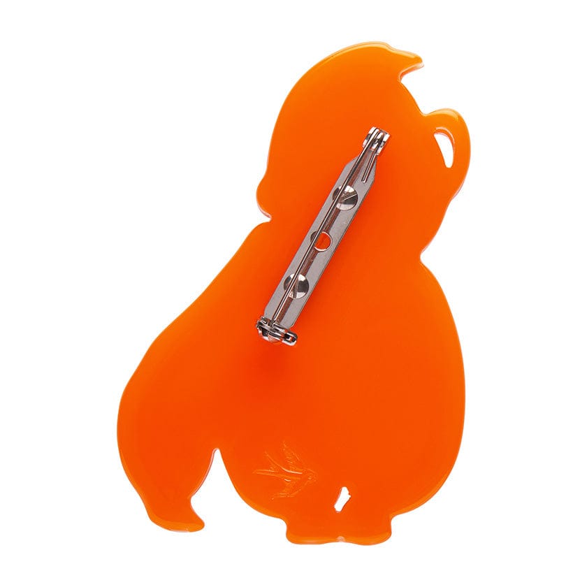Short-Sighted Sophie Gorilla Brooch  -  Erstwilder  -  Quirky Resin and Enamel Accessories