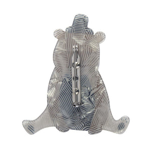 Bear With Me Brooch  -  Erstwilder  -  Quirky Resin and Enamel Accessories
