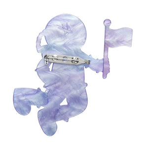 Major Tom Brooch  -  Erstwilder  -  Quirky Resin and Enamel Accessories