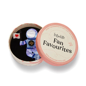 Major Tom Brooch  -  Erstwilder  -  Quirky Resin and Enamel Accessories