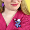 Major Tom Brooch