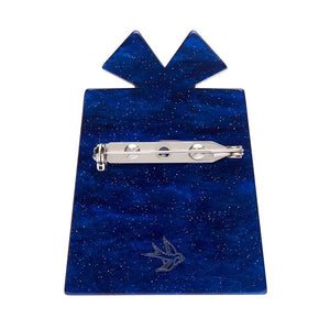 Yuletide Treasure Brooch (IMPERFECT)  -  Erstwilder  -  Quirky Resin and Enamel Accessories