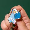 Dame Washalot Enamel Pin