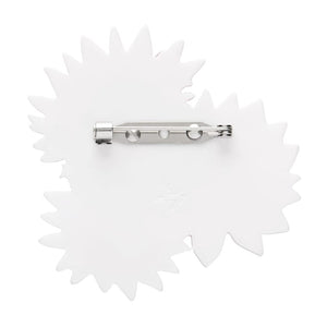 Strawflowers Brooch  -  Erstwilder  -  Quirky Resin and Enamel Accessories