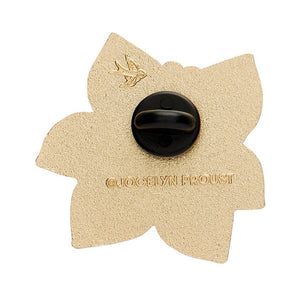 Heavenly Hydrangea Enamel Pin  -  Erstwilder  -  Quirky Resin and Enamel Accessories