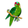 Musk Lorikeet Brooch  -  Erstwilder  -  Quirky Resin and Enamel Accessories