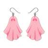 Ghostie Drop Earrings - Pink