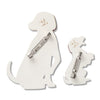 Paw by Paw Brooch Pair  -  Erstwilder  -  Quirky Resin and Enamel Accessories