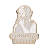 Socratic Method Enamel Pin  -  Erstwilder  -  Quirky Resin and Enamel Accessories