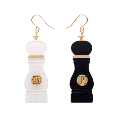 The Daily Grind Drop Earrings  -  Erstwilder  -  Quirky Resin and Enamel Accessories