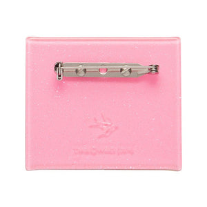 Willy Wonka Bar Brooch  -  Erstwilder  -  Quirky Resin and Enamel Accessories