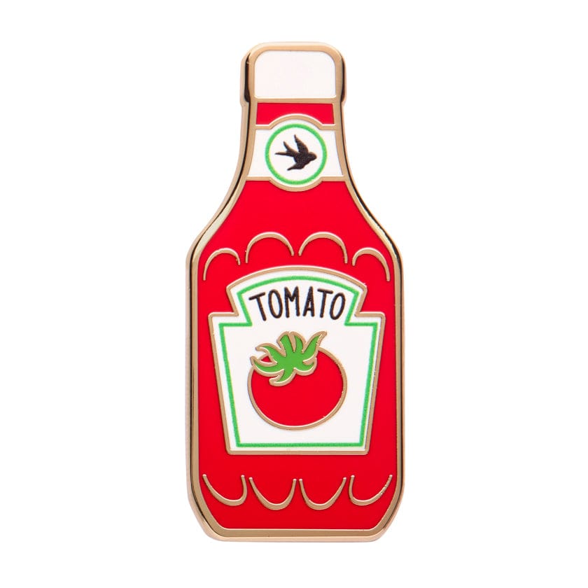 Main Squeeze Enamel Pin  -  Erstwilder  -  Quirky Resin and Enamel Accessories