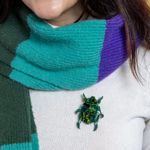 Nature's Noel Brooch  -  Erstwilder  -  Quirky Resin and Enamel Accessories