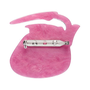 Atomic Tea Time Brooch  -  Erstwilder  -  Quirky Resin and Enamel Accessories