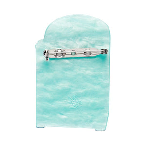 Home Cooked Meal Brooch  -  Erstwilder  -  Quirky Resin and Enamel Accessories