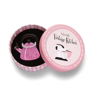 Whistle While We Work Brooch  -  Erstwilder  -  Quirky Resin and Enamel Accessories