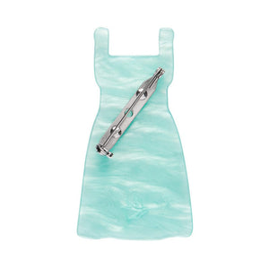 No Strings Attached Brooch - Teal  -  Erstwilder  -  Quirky Resin and Enamel Accessories