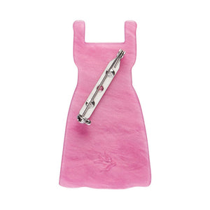 No Strings Attached Brooch - Pink  -  Erstwilder  -  Quirky Resin and Enamel Accessories