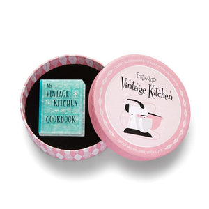 Recipes for Success Brooch  -  Erstwilder  -  Quirky Resin and Enamel Accessories