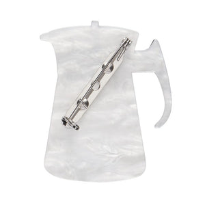 Rise and Grind Brooch  -  Erstwilder  -  Quirky Resin and Enamel Accessories