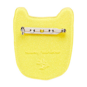 Leo The Leopard Brooch  -  Erstwilder  -  Quirky Resin and Enamel Accessories