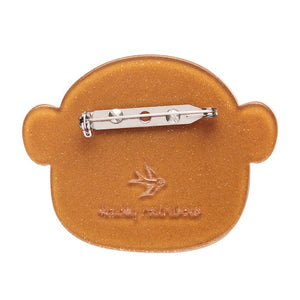 Miah The Meercat Brooch  -  Erstwilder  -  Quirky Resin and Enamel Accessories