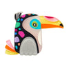 Tara The Toucan Brooch  -  Erstwilder  -  Quirky Resin and Enamel Accessories