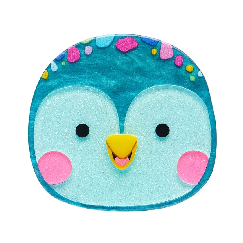 Penguin brooch deals