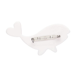 Winnie The Whale Brooch  -  Erstwilder  -  Quirky Resin and Enamel Accessories