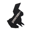 The Sleeping Rabbit Brooch  -  Erstwilder  -  Quirky Resin and Enamel Accessories