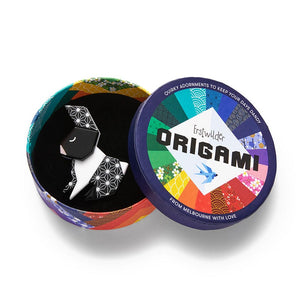 The Sleeping Rabbit Brooch  -  Erstwilder  -  Quirky Resin and Enamel Accessories