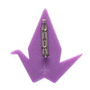 The Fortunate Crane Brooch  -  Erstwilder  -  Quirky Resin and Enamel Accessories