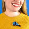 Prince of Wales Brooch  -  Erstwilder  -  Quirky Resin and Enamel Accessories