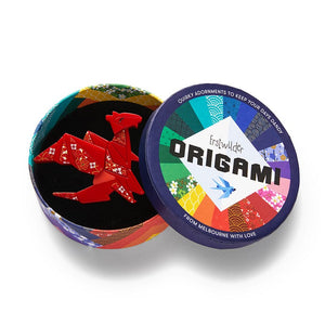 Here Be Dragon Brooch  -  Erstwilder  -  Quirky Resin and Enamel Accessories